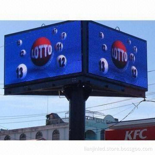Module and Cabinet Design LED True Color Screen Sign, Ideal for Video Advertising